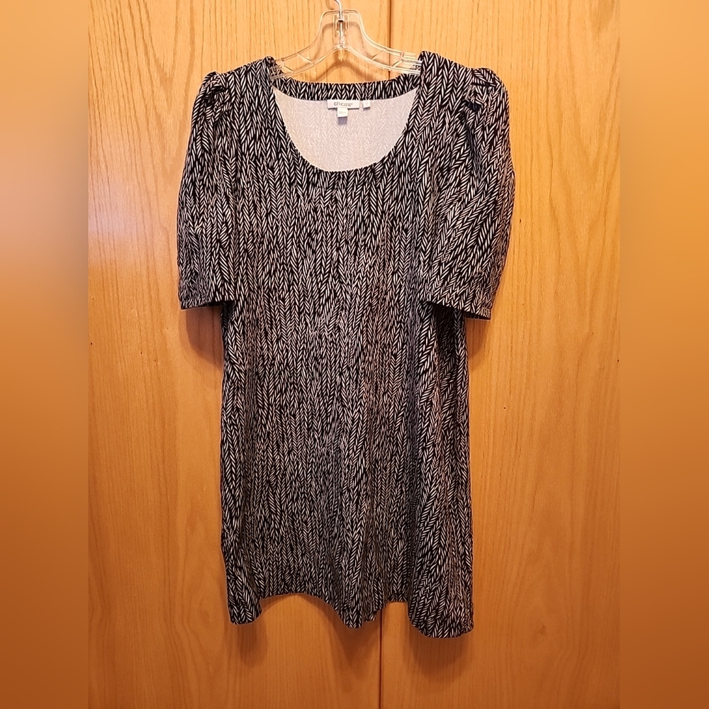 Chicos Cotton Shift Comfy